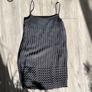 Vivienne Tam Black Pleated Dress